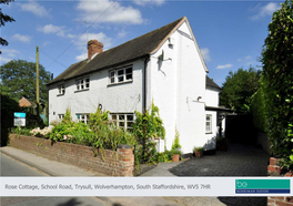 Rose Cottage, School Road, Trysull, Wolverhampton, South