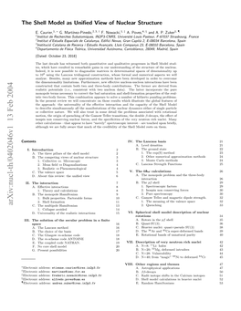 Arxiv:Nucl-Th/0402046V1 13 Feb 2004