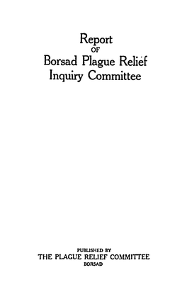 Report Borsad Plague Relief