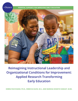 Reimagining Instructional Leadership and Organizational Conditions for Improvement: Applied Research Transforming Early Education