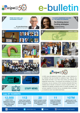 Icipe Quarterly E-Bulletin, Volume 9, Issue No. 2, 2019