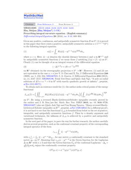 Differential Integral Equations 29