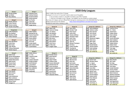 2020 Only PGA Groups Form.Xlsx