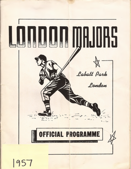 1957 London Majors Program