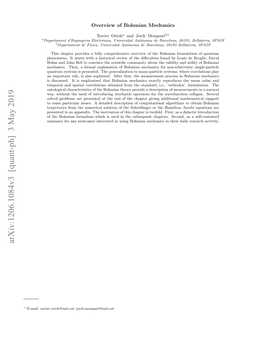 Arxiv:1206.1084V3 [Quant-Ph] 3 May 2019