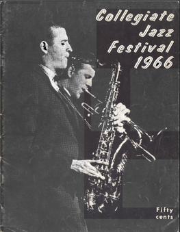 Notre Dame Collegiate Jazz Festival Program, 1966