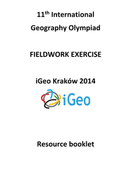 Fieldwork Resource Booklet