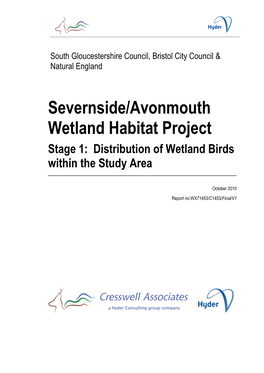 Severnside and Avonmouth Wetland Habitat Project Stage 1