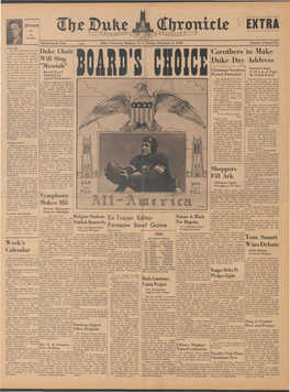 BOARD's CHOICE Mfttee of the University Au­ Ber 11, 1924, James B