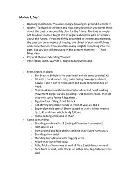 Module 2, Day 1 • Opening Meditation: Visualize