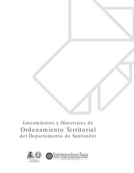 Ordenamiento Territorial Del Departamento De Santander