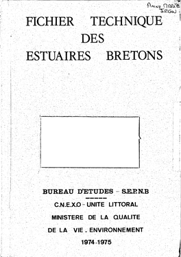 Fichier Technique Des Estuaires Bretons