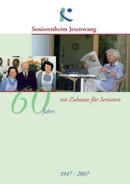 2007 60 Ein Zuhause Für Senioren Jahre