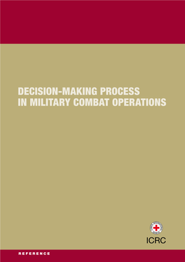Decision-Making Process in Combat Operations