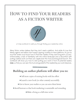 How to Find Your Readers As a Fiction Writer