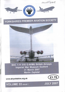 Yorkshires Premier Aviation Society