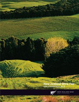 New Zealand Wine Fair Sa N Francisco 2013 New Zealand Wine Fair Sa N Francisco / May 16 2013