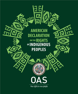 American Declaration on the Rights of Indigenous Peoples