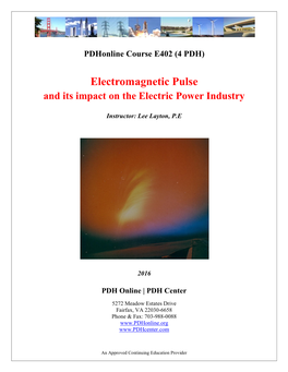 Pdhonline Course E402 (4 PDH)