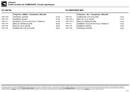 Centre Scolaire De COMBOURG: Circuits Spécifiques