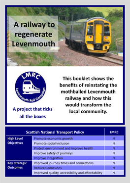 A Railway to Regenerate Levenmouth