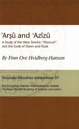 Arsu and ‘Azizu a Study of the West Semitic 