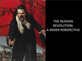 The Russian Revolution: a Wider Perspective