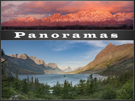 Panoramas Shoot with the Camera Positioned Vertically As This Will Give the Photo Merging Software More Wriggle-Room in Merging the Images