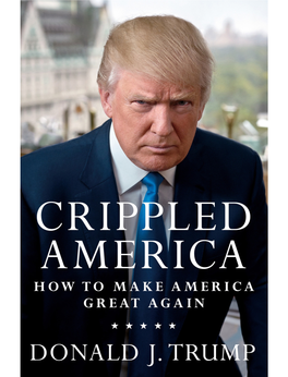 Crippled America—That’S a Tough Title