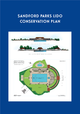 Sandford Parks Lido Conservation Plan