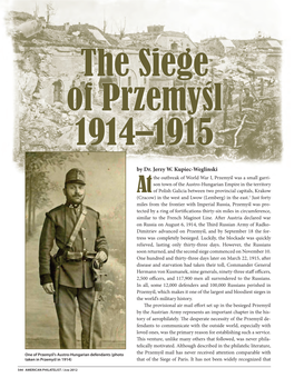 The Siege of Przemysl 1914–1915