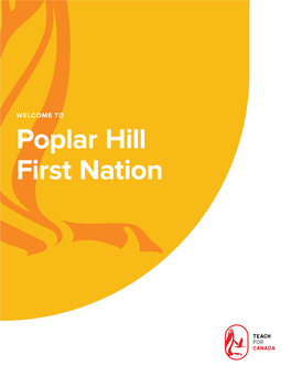 Poplar Hill First Nation Boozhoo