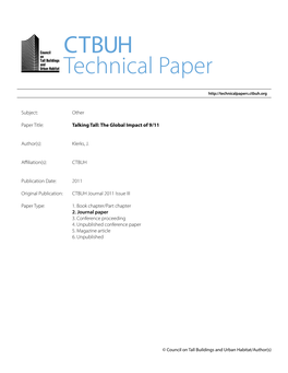 CTBUH Technical Paper