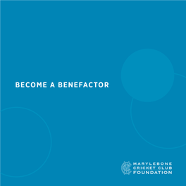 Become a Benefactor