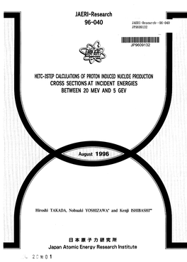 Hetc-3Step Calculations of Proton Induced Nuclide Production Cross Sections at Incident Energies Between 20 Mev and 5 Gev