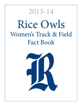 Women's Track & Field Fact Book