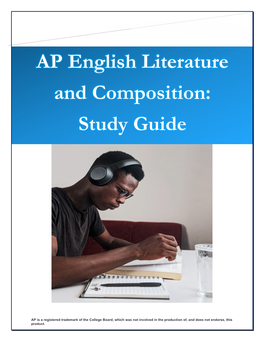 AP English Literature and Composition: Study Guide
