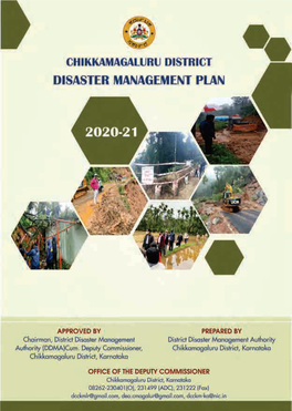 Disaster Management Plan – 2020-21