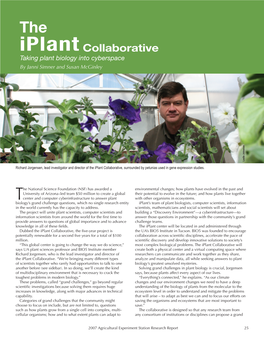 Iplant Collaborative Taking Plant Biology Into Cyberspace by Janni Simner and Susan Mcginley Leslie Johnston
