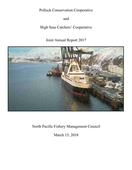 Pollock Conservation Cooperative and High Seas Catchers