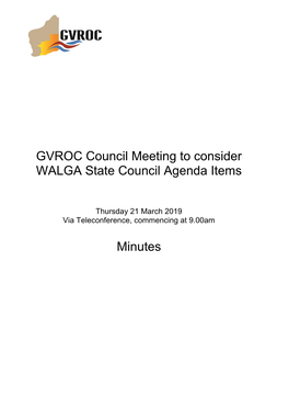 Council Meeting to Consider