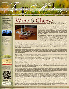 Wine & Cheese…A Delectable Pair!