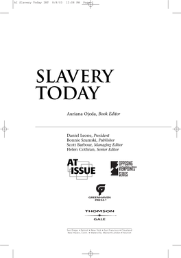 Slavery Today INT 8/8/03 12:08 PM Page 1