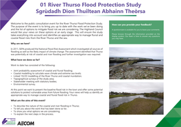 River Thurso Flood Protection Study Sgrùdadh Dìon Thuiltean Abhainn Theòrsa