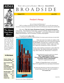 June 2015 Broadside