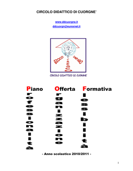 Piano Offerta Formativa