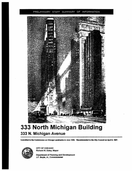 333 North Michigan Buildi·N·G- 333 N