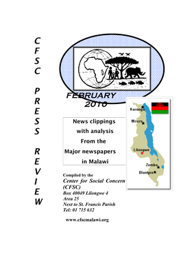 MALAWI Press Review February 2010