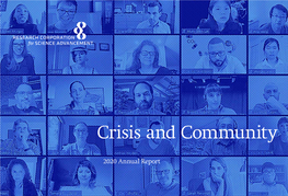 Crisis and Community