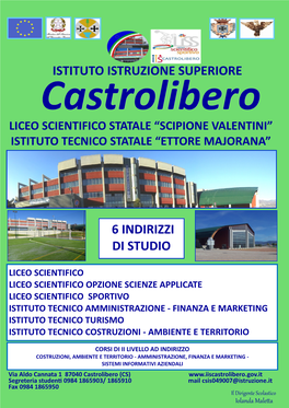 Istituto Istruzione Superiore 6 Indirizzi Di